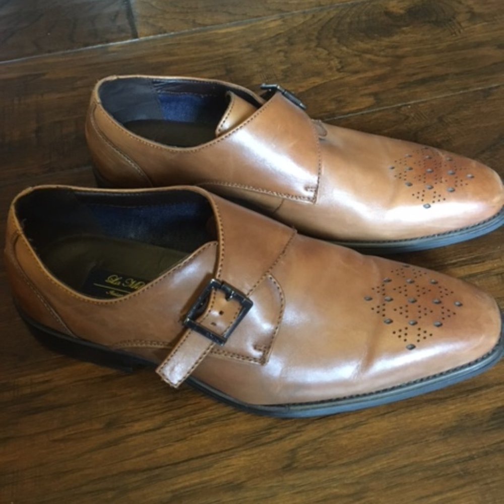 La Milano Leather Dress Shoes - Size 10 1/2